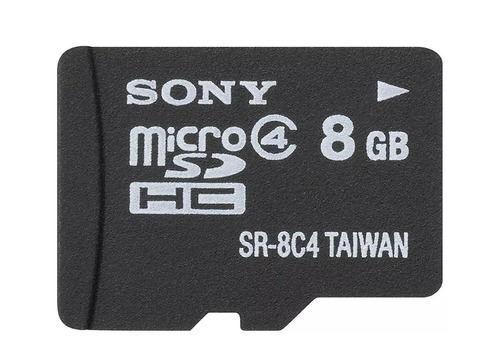 Memoria Micro Sd Sony 8gb Clase 4 Con Adaptador Original