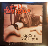 Cd Avril Lavigne - Dont Tell Me - Maxi Single 