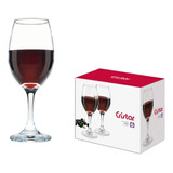 Set 6 Copas De Vino Cristar 386ml