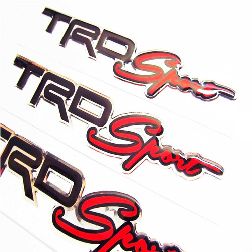 Emblemas Toyota Trd Sport Hilux Meru Terios Corolla Yaris  Foto 3