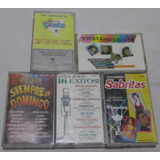 6 De Cassettes. Flans, Timbiriche, Thalia, Lucero, Bibi, Fey