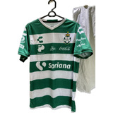 Camiseta Santos Laguna - Versión Partido Con Patrocinadores