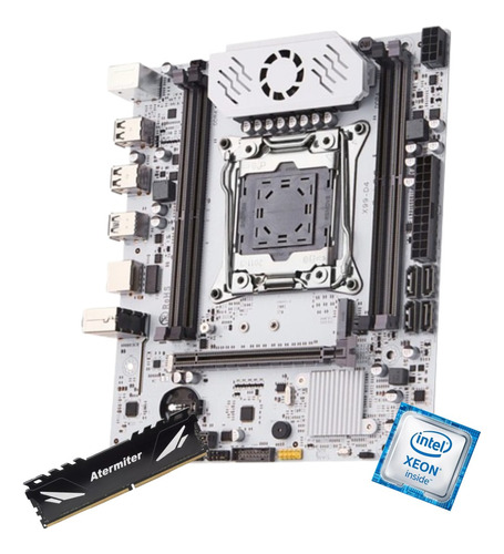 Kit Gamer Placa Mãe Q-d4 X99 White Intel Xeon E5 2680 V4 32g