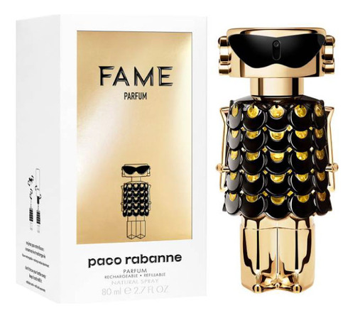 Fame Parfum 80 Ml Edp Refillable Rabanne - Mujer