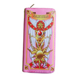 Billetera Alargada Sakura Cardcaptor Cartas Sakura Modelo 2