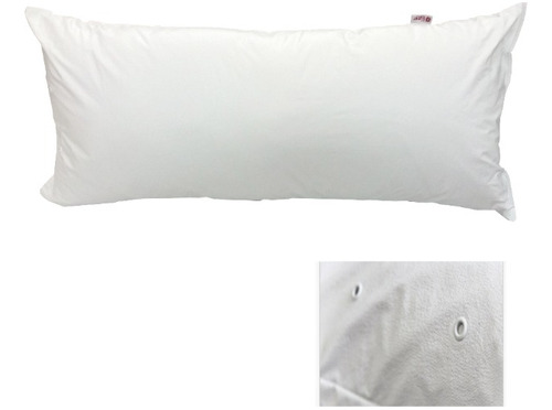 Almohada  Clínica Tela Impermeable 40 X 90 Con Ojetillos