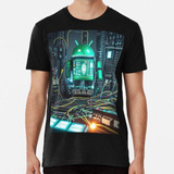 Remera Alimentado Por Circuitos Y Cables Android Geek Algodo