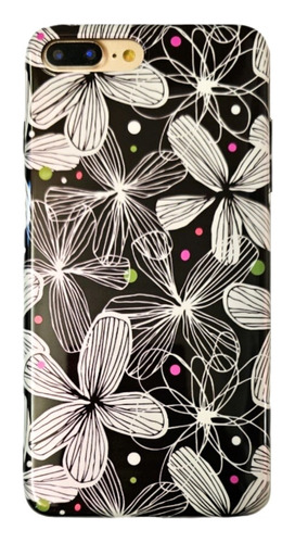 Funda Diseño Flores Para iPhone XS Max Xr X 8 7 6s 6 Plus