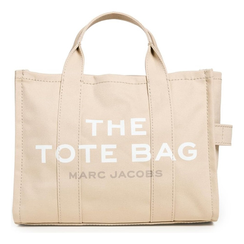 Marc Jacobs The Medium Tote Bag Para Mujer, Beige, Tostado, 