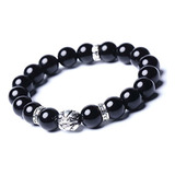 Kiomoy Pulsera De Obsidiana De Piedra Natural Feng Shui Pixi