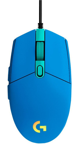 Mouse Gamer Logitech G203 Lightsync 6 Botones 8000 Dpi Rgb 