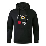 Moletom Blusa Bolso Canguru Com Capuz Mickey