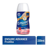 Suplemento Nutricional Ensure Advance Frutilla 220ml X 6u