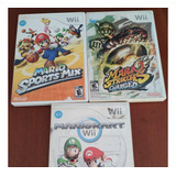 Lote De Juegos Mario Bros Para Nintendo Wii