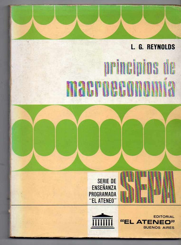 Principios De Macroeconomia - L.. G. Reynolds Usado