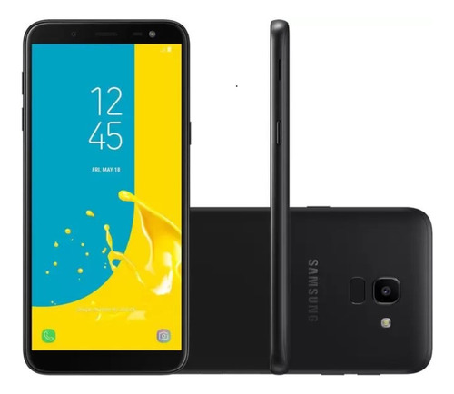 Samsung Galaxy J6 Dual Sim 32 Gb Preto 3 Gb Ram