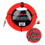 Cable Kirlin Lgi-202-20ft Plug/plug 1 Ang Cable Pro Rojo