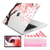 Funda Rígida Dongke Para Macbook Pro 16  2485 Cherryw