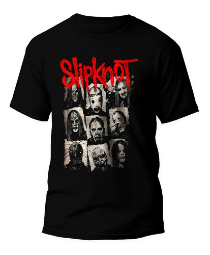 Playera Slipknot Band. Caballero