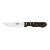 Faca De Churrasco Inox 5  Jumbo Castanho Polywood - Tramonti