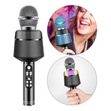 Micrófono Inalámbrico Bluetooth Karaoke Led Ultravoice