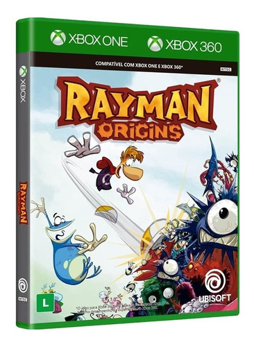 Jogo Rayman Origins - Xbox 360 Mídia Física Retrocompatível