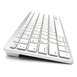 Teclado Bluetooth Sem Fio Tablet Android Hmston Cor De Teclado Branco Idioma Português Brasil