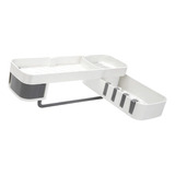 Soporte Esquina Organizador Sin Perforaciones De Baño Cocina