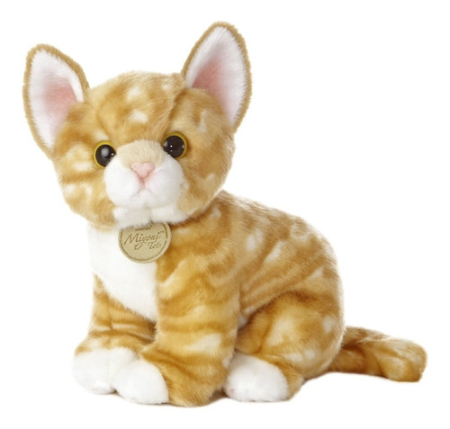 Peluche Aurora. Gato. Línea Miyoni