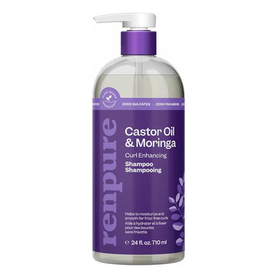 Renpure Shampoo Aceite De Recino Y Moringa, Rizos Hidratados | MercadoLibre