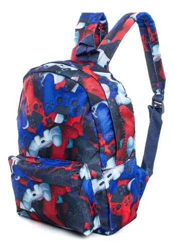 Mini Mochila Rbc Clásica Estampada Unisex Impermeable