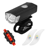 Faro Delantero Led Mtb Recargable Por Usb, Rueda De Biciclet