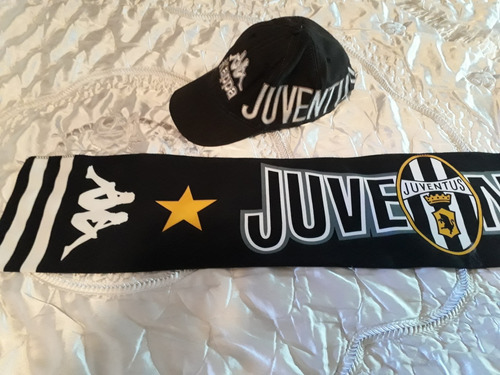 Bufanda Y Gorra De La Juventus Originales (italianas )