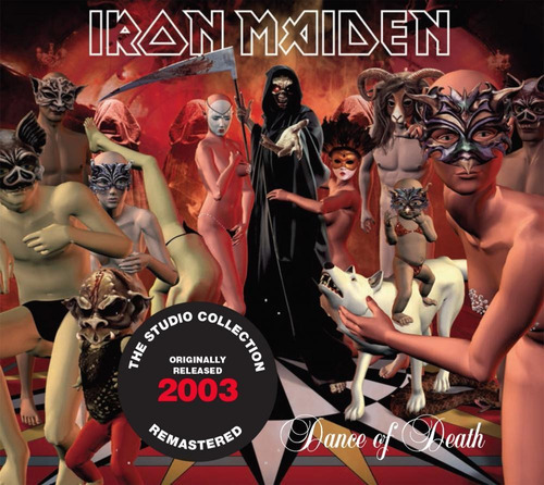 Digipack De Cd Iron Maiden Dance Of Death Remasterizado