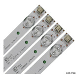 4 Tiras Con 9 Leds 39 Vios  Modelos  Vledtv3914 Cledtv4015