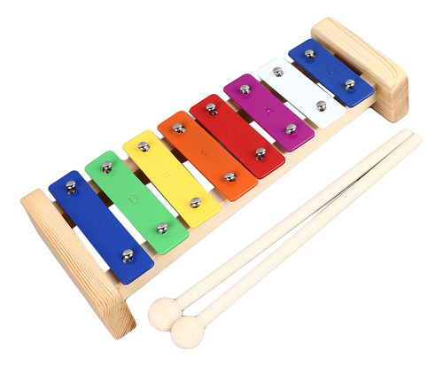 Xilófono Infantil De Juguete Con 8 Notas, Colorido, Educativ