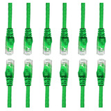 Cable De Conexión Ethernet Cat6 Sin Enganches, Paquete De 5