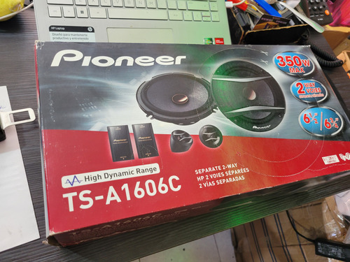 Set Bocinas De Medios Y Tweters Pioneer 6.5 Pulgadas 300 W.