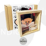 Alcancía De Madera Mafalda + Empaque Personalizado