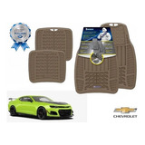 Tapetes 4pz Uso Rudo Beige Camaro Zl1 2024 Michelin