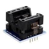 Adaptador P/ Gravador Bios Eprom Soic8 Sop8 P/ Dip8 200 Mil