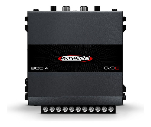Módulo Soundigital Sd800.4 Evo 6 Potência 4 Ohms Modelo Novo
