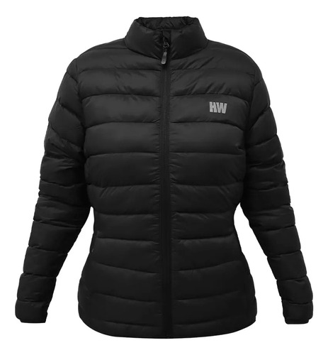 Parka Pluma Hw Pullay Pro Mujer Negra