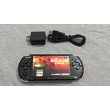 Psp Slim 3010 Black Piano+ 16 Gb Con Carcasa Con Cargador