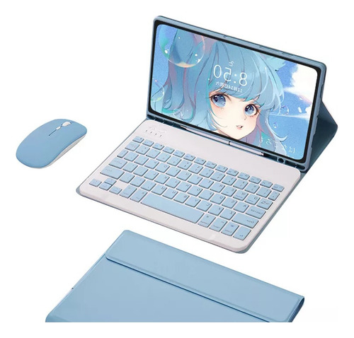 Funda,teclado Y Ratón For Galaxy Tab A9+11 Sm-x216 X210 X-c