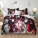 Funda De Edredón Anime Bedding Kimetsu No Yaiba