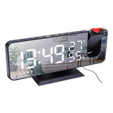 Relógio Digital Radio Temperatura Umidade Projeção Teto 8827