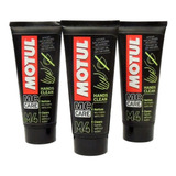 Limpiador Desengrasante De Manos Motul M4 Hands Clean 3 Pzas