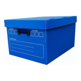 Caja Archivo Pvc Americana 1ra Calidad 45x35x25 C/ Tapa X3