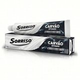 Creme Dental Sorriso Carvão Ativado 90g